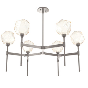 Hammerton Studio - CHB0039-39-GM-A-001-L1 - LED Chandelier - Gem - Gunmetal