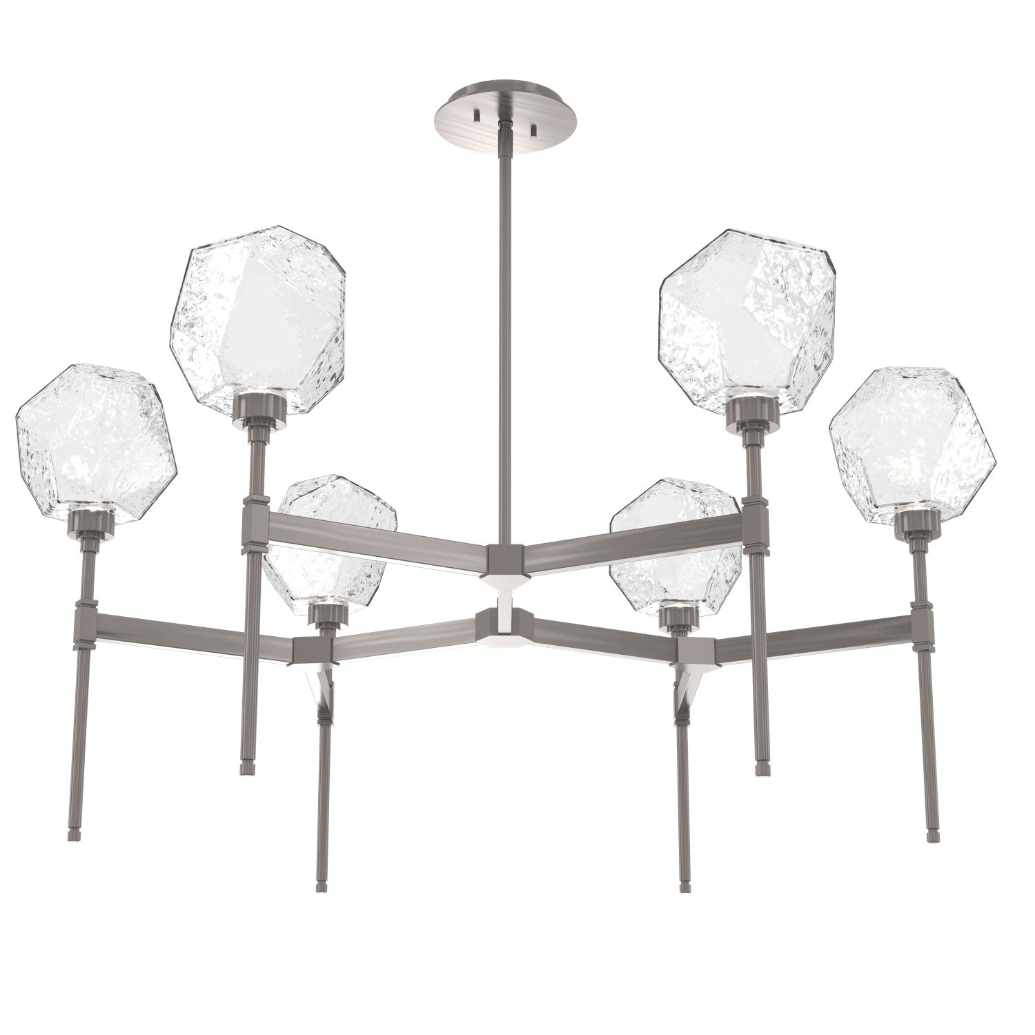 Hammerton Studio - CHB0039-39-GM-C-001-L1 - LED Chandelier - Gem - Gunmetal