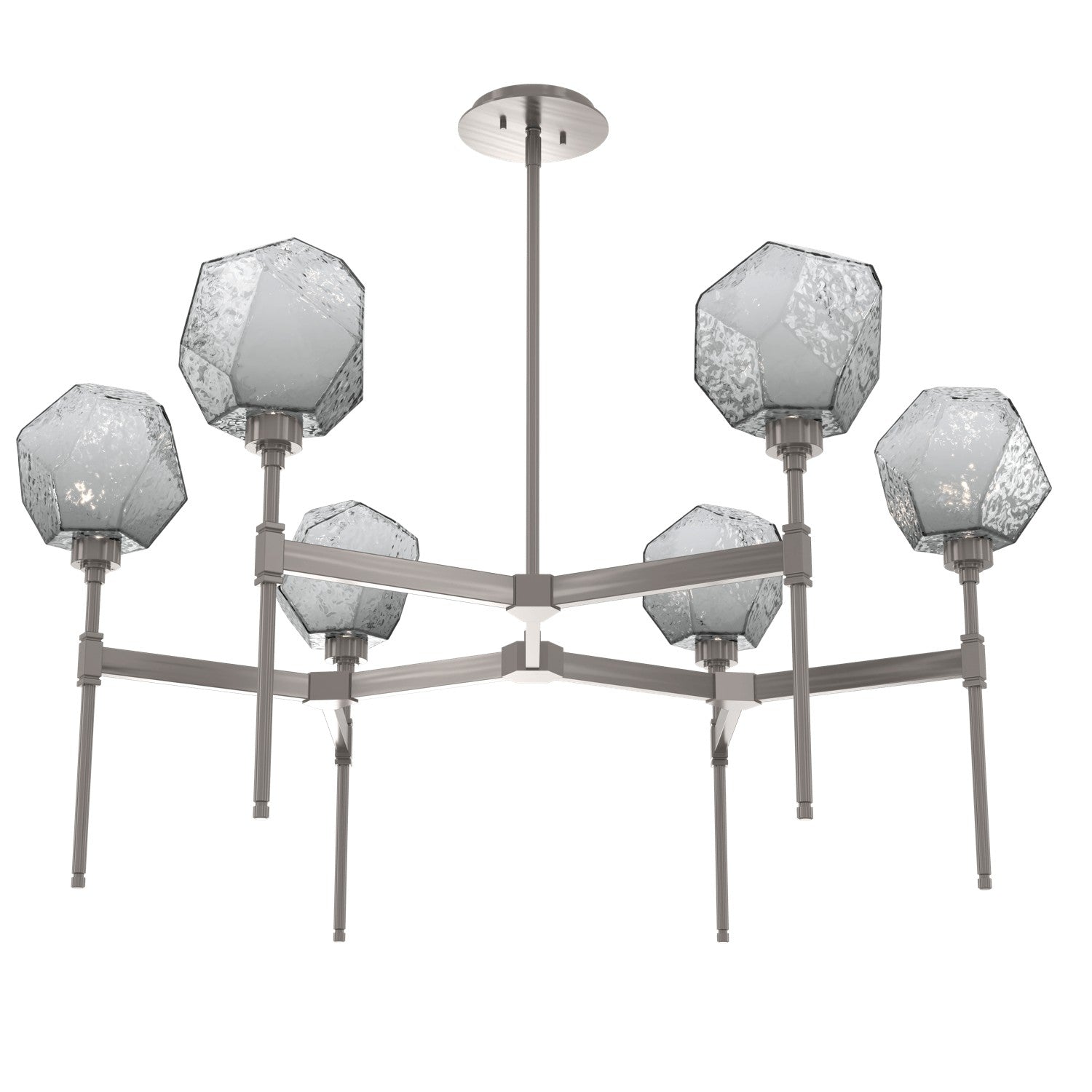 Hammerton Studio - CHB0039-39-GM-S-001-L1 - LED Chandelier - Gem - Gunmetal