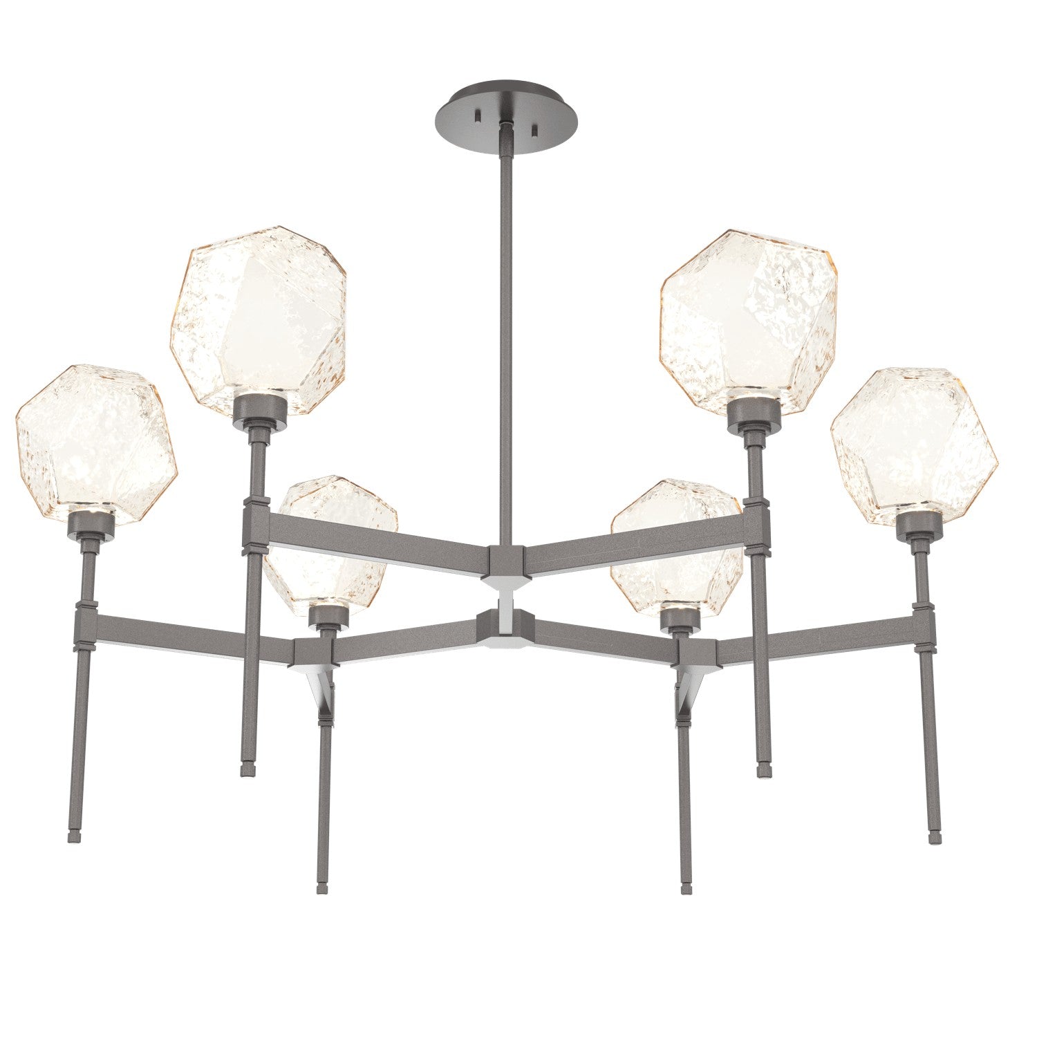 Hammerton Studio - CHB0039-39-GP-A-001-L1 - LED Chandelier - Gem - Graphite