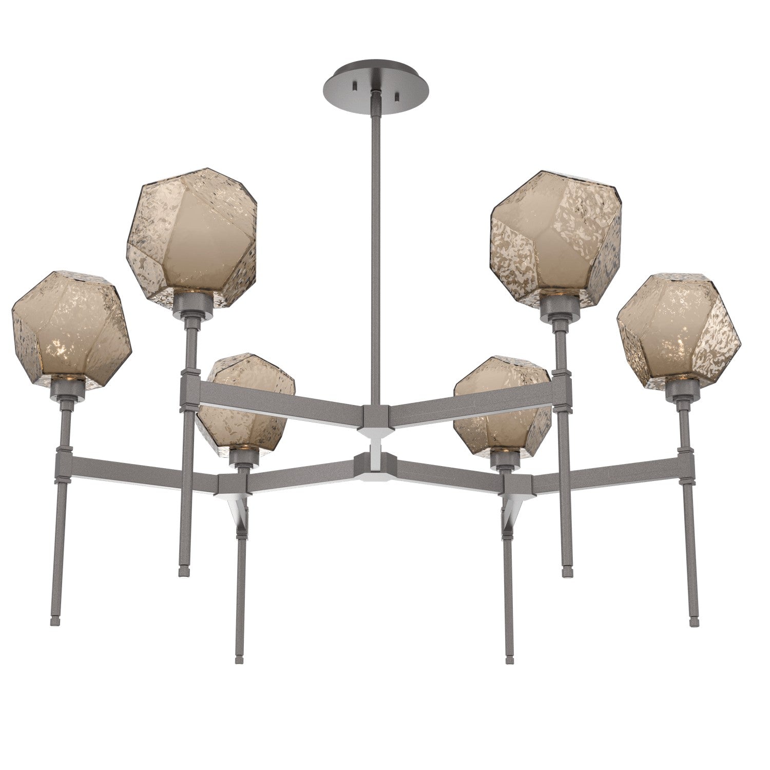 Hammerton Studio - CHB0039-39-GP-B-001-L1 - LED Chandelier - Gem - Graphite