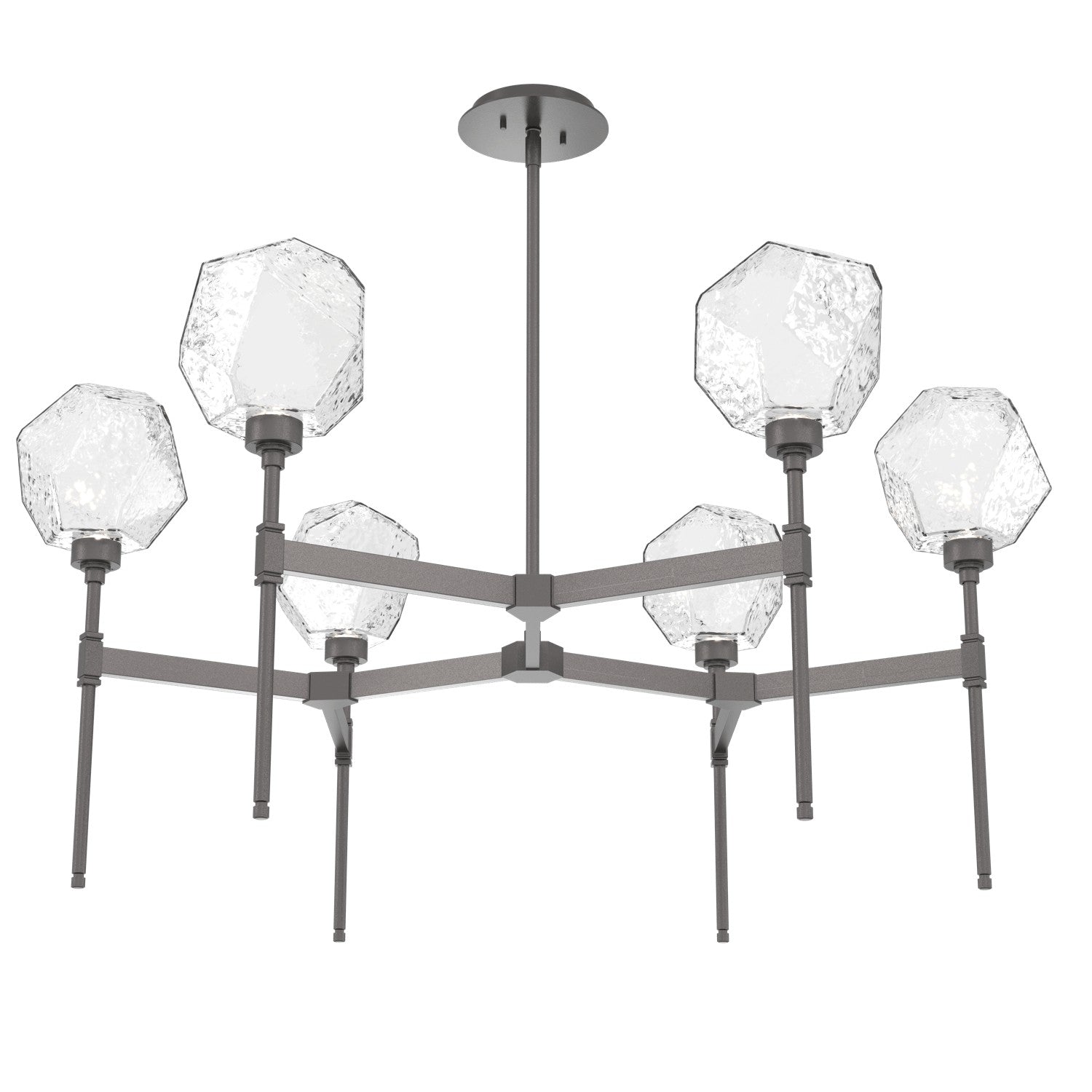 Hammerton Studio - CHB0039-39-GP-C-001-L3 - LED Chandelier - Gem - Graphite