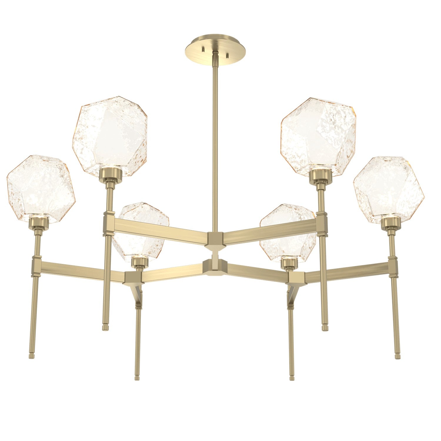 Hammerton Studio - CHB0039-39-HB-A-001-L3 - LED Chandelier - Gem - Heritage Brass