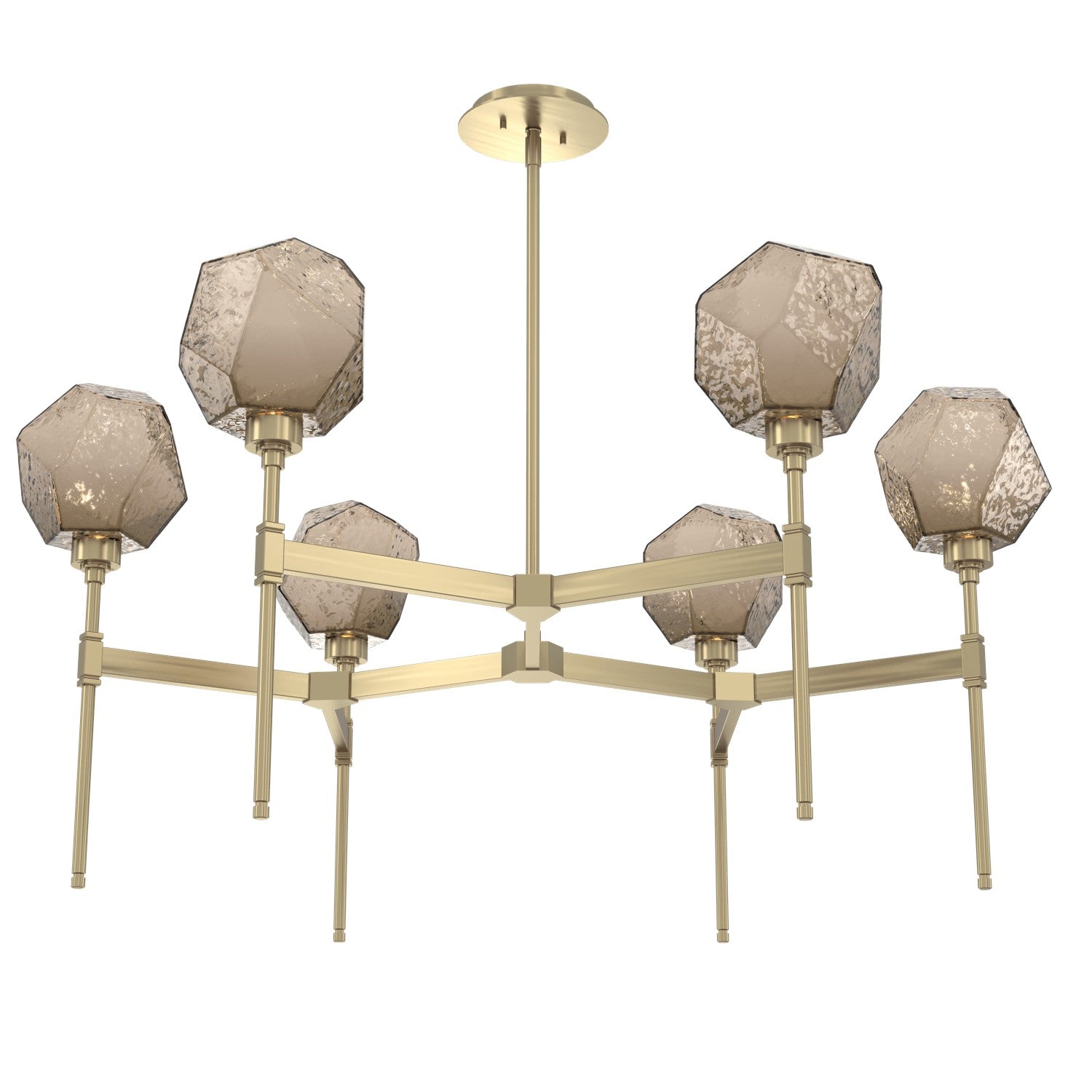 Hammerton Studio - CHB0039-39-HB-B-001-L3 - LED Chandelier - Gem - Heritage Brass