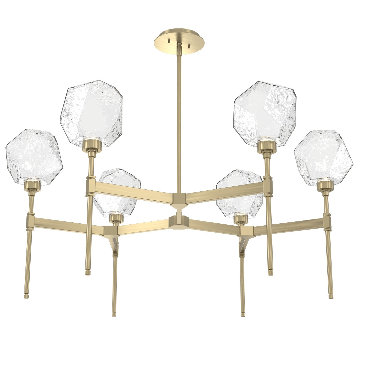 Hammerton Studio - CHB0039-39-HB-C-001-L3 - LED Chandelier - Gem - Heritage Brass