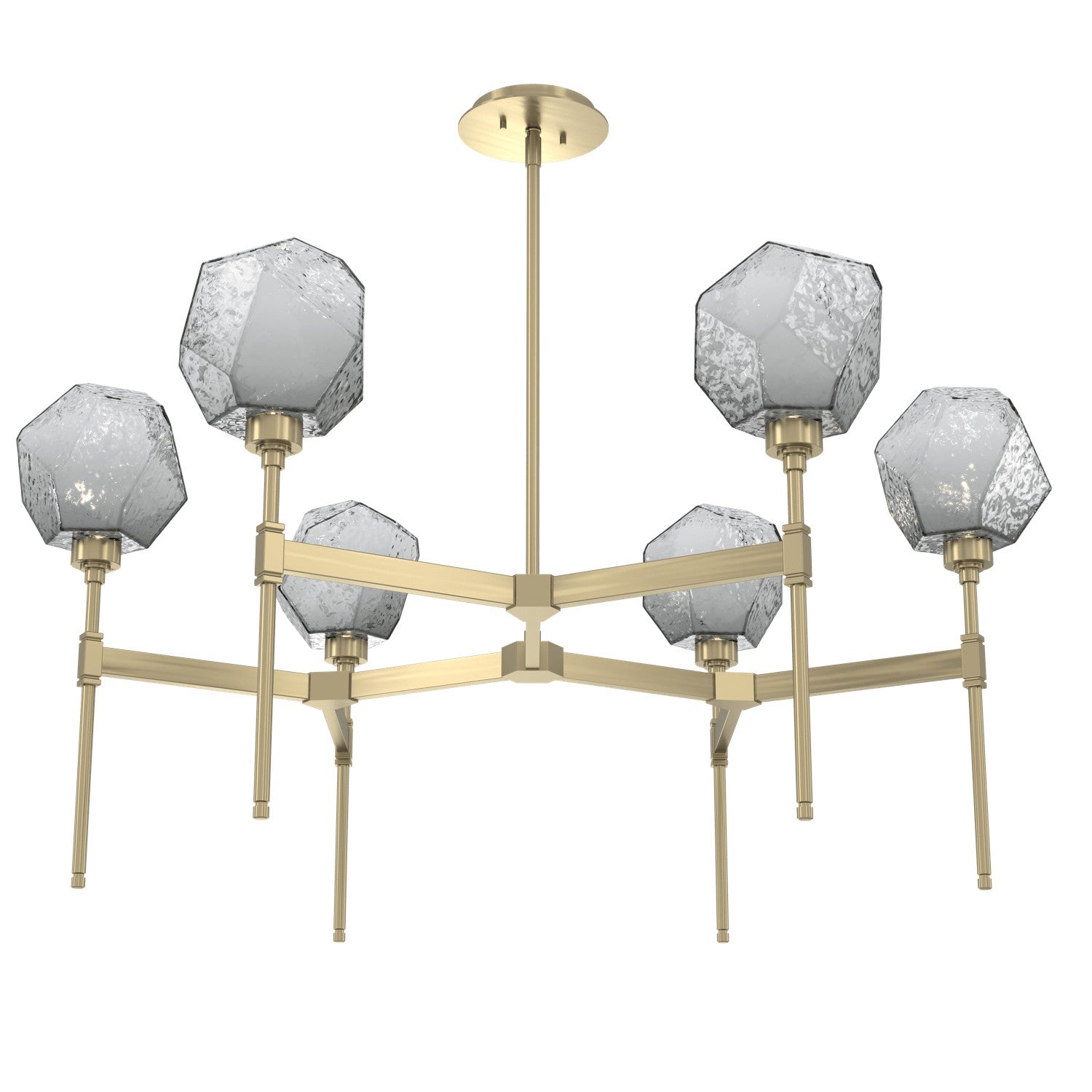 Hammerton Studio - CHB0039-39-HB-S-001-L1 - LED Chandelier - Gem - Heritage Brass