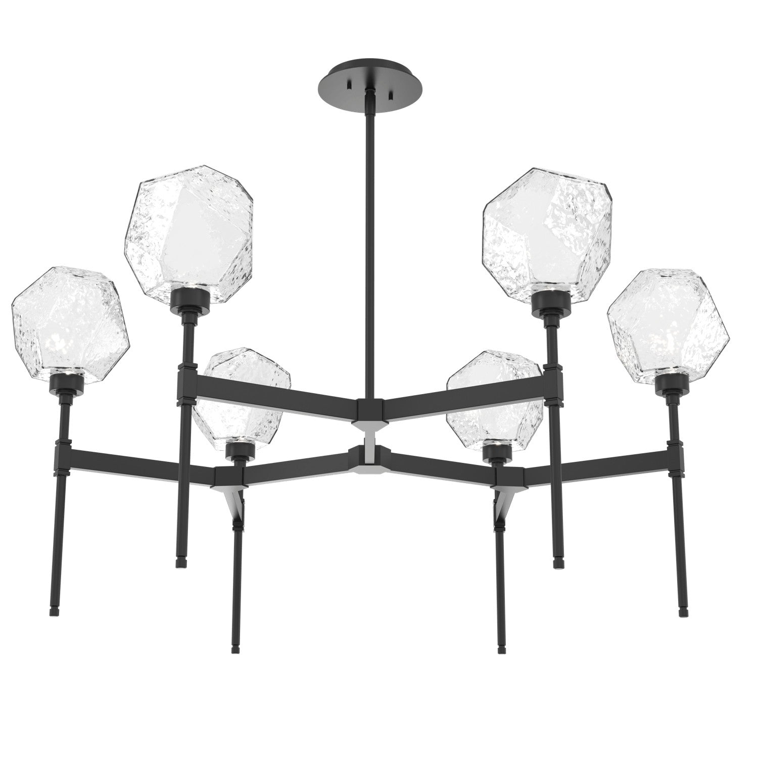 Hammerton Studio - CHB0039-39-MB-C-001-L1 - LED Chandelier - Gem - Matte Black