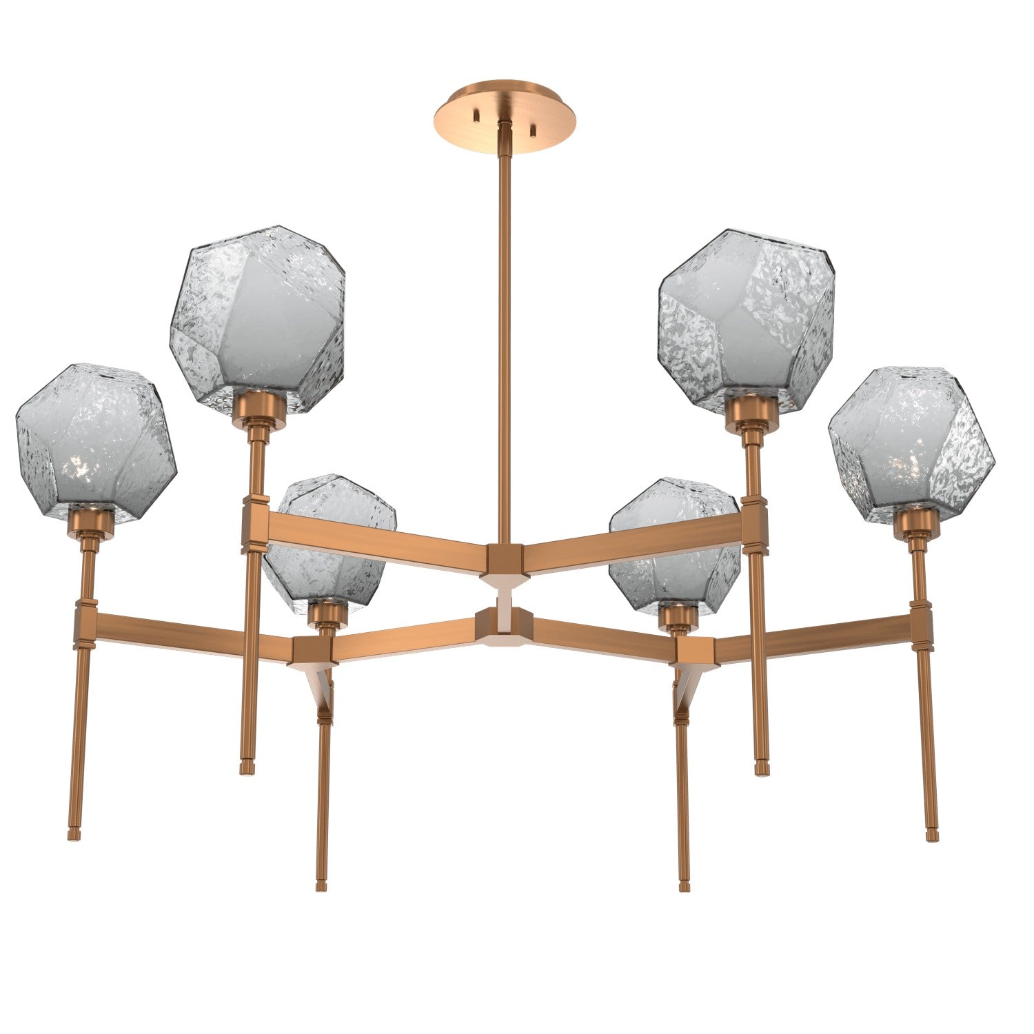 Hammerton Studio - CHB0039-39-RB-S-001-L1 - LED Chandelier - Gem - Oil Rubbed Bronze