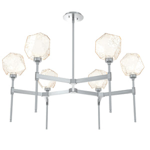 Hammerton Studio - CHB0039-39-SN-A-001-L3 - LED Chandelier - Gem - Satin Nickel