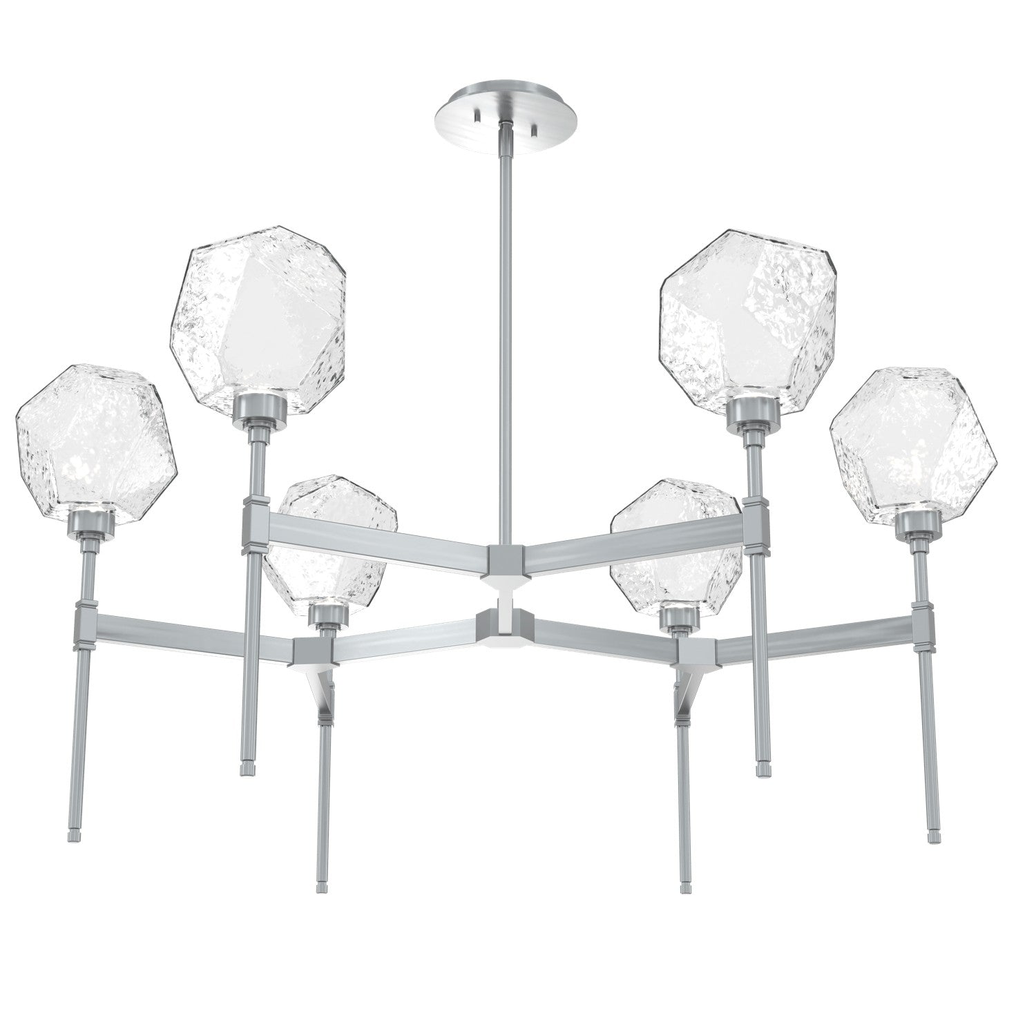 Hammerton Studio - CHB0039-39-SN-C-001-L1 - LED Chandelier - Gem - Satin Nickel