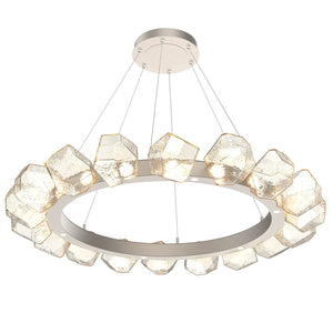 Hammerton Studio - CHB0039-48-BS-A-CA1-L1 - LED Chandelier - Gem - Beige Silver