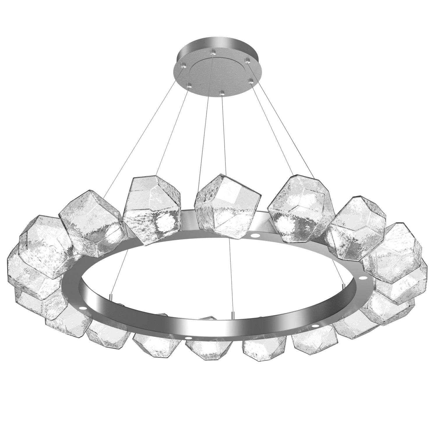 Hammerton Studio - CHB0039-48-CS-C-CA1-L3 - LED Lantern - Gem - Classic Silver