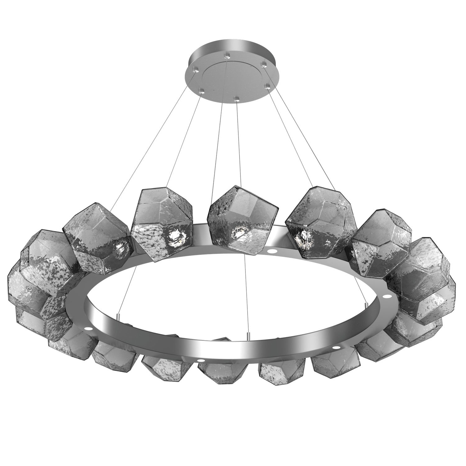 Hammerton Studio - CHB0039-48-CS-S-CA1-L3 - LED Lantern - Gem - Classic Silver
