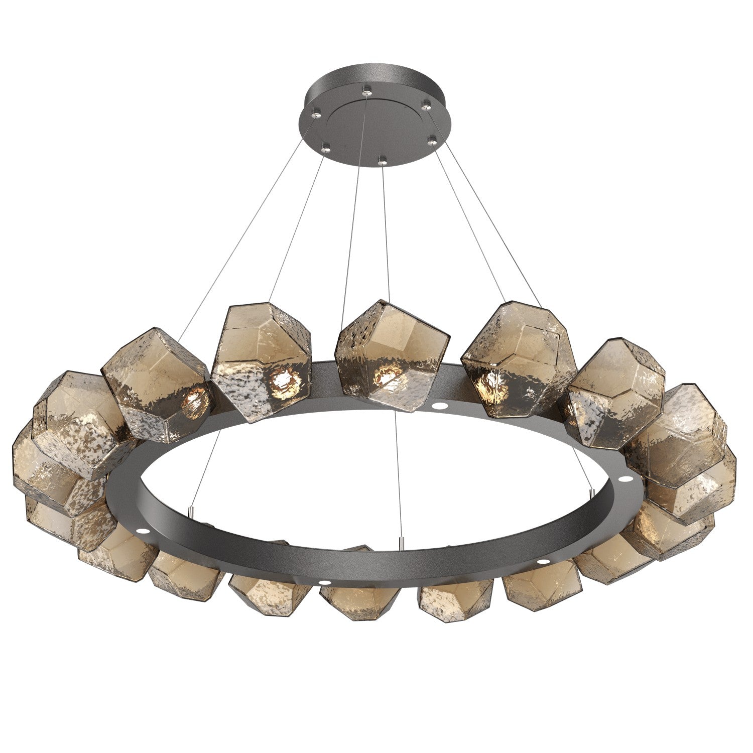 Hammerton Studio - CHB0039-48-GP-B-CA1-L3 - LED Lantern - Gem - Graphite