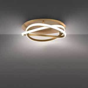 Modern Forms - FM-24818-AB - LED Flush Mount - Veloce - Aged Brass