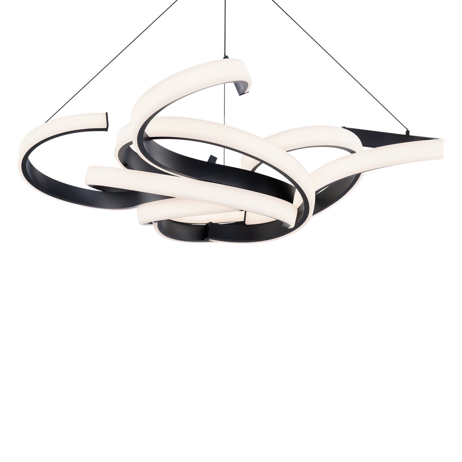 Modern Forms - PD-22452-BK - LED Chandelier - Woven - Black