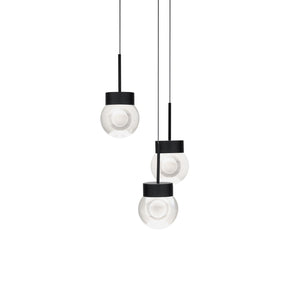 Modern Forms - PD-82003R-BK - LED Pendant - Double Bubble - Black