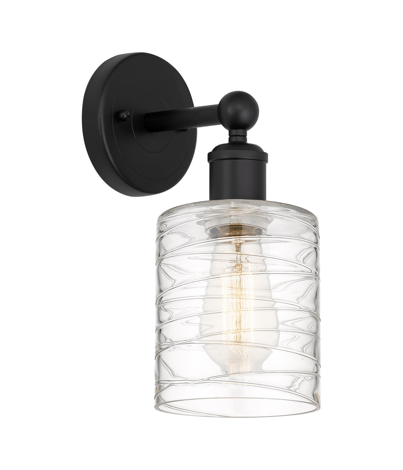 Innovations - 616-1W-BK-G1113 - One Light Wall Sconce - Edison - Matte Black