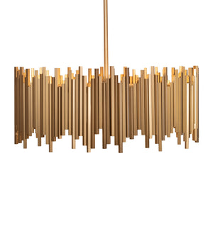 Meyda Tiffany - 269152 - Eight Light Chandel-Air - Frequency - Gold Metallic