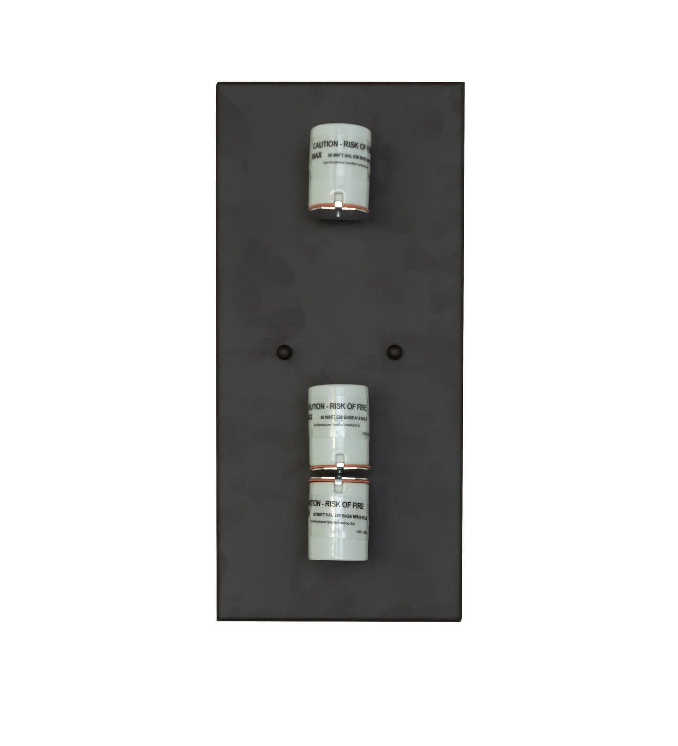 Meyda Tiffany - 270260 - Three Light Wall Sconce - Hyde Park - Oil Rubbed Bronze