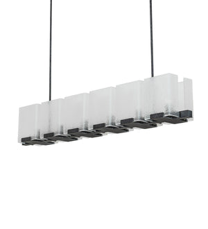 Meyda Tiffany - 270642 - Six Light Chandelier - Ice Cube - Smoke