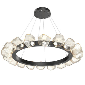 Hammerton Studio - CHB0039-48-MB-A-CA1-L1 - LED Chandelier - Gem - Matte Black