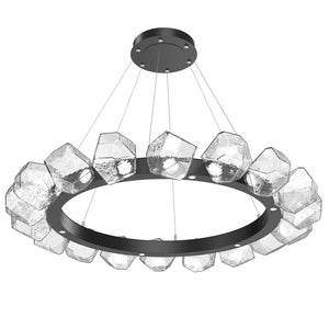 Hammerton Studio - CHB0039-48-MB-C-CA1-L1 - LED Chandelier - Gem - Matte Black