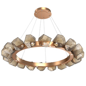 Hammerton Studio - CHB0039-48-NB-B-CA1-L3 - LED Lantern - Gem - Novel Brass