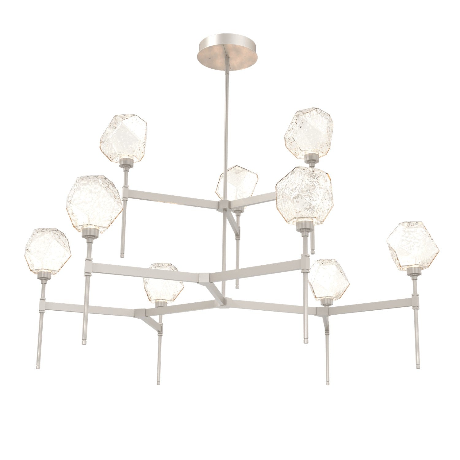 Hammerton Studio - CHB0039-55-BS-A-001-L1 - LED Chandelier - Gem - Beige Silver