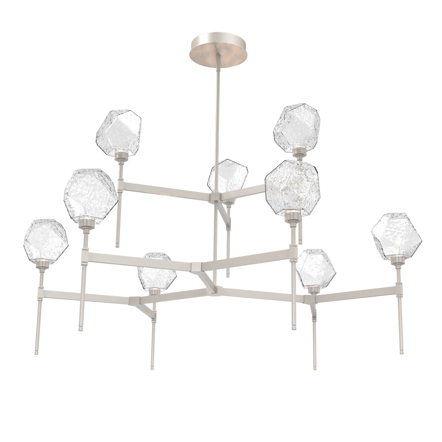 Hammerton Studio - CHB0039-55-BS-C-001-L1 - LED Chandelier - Gem - Beige Silver