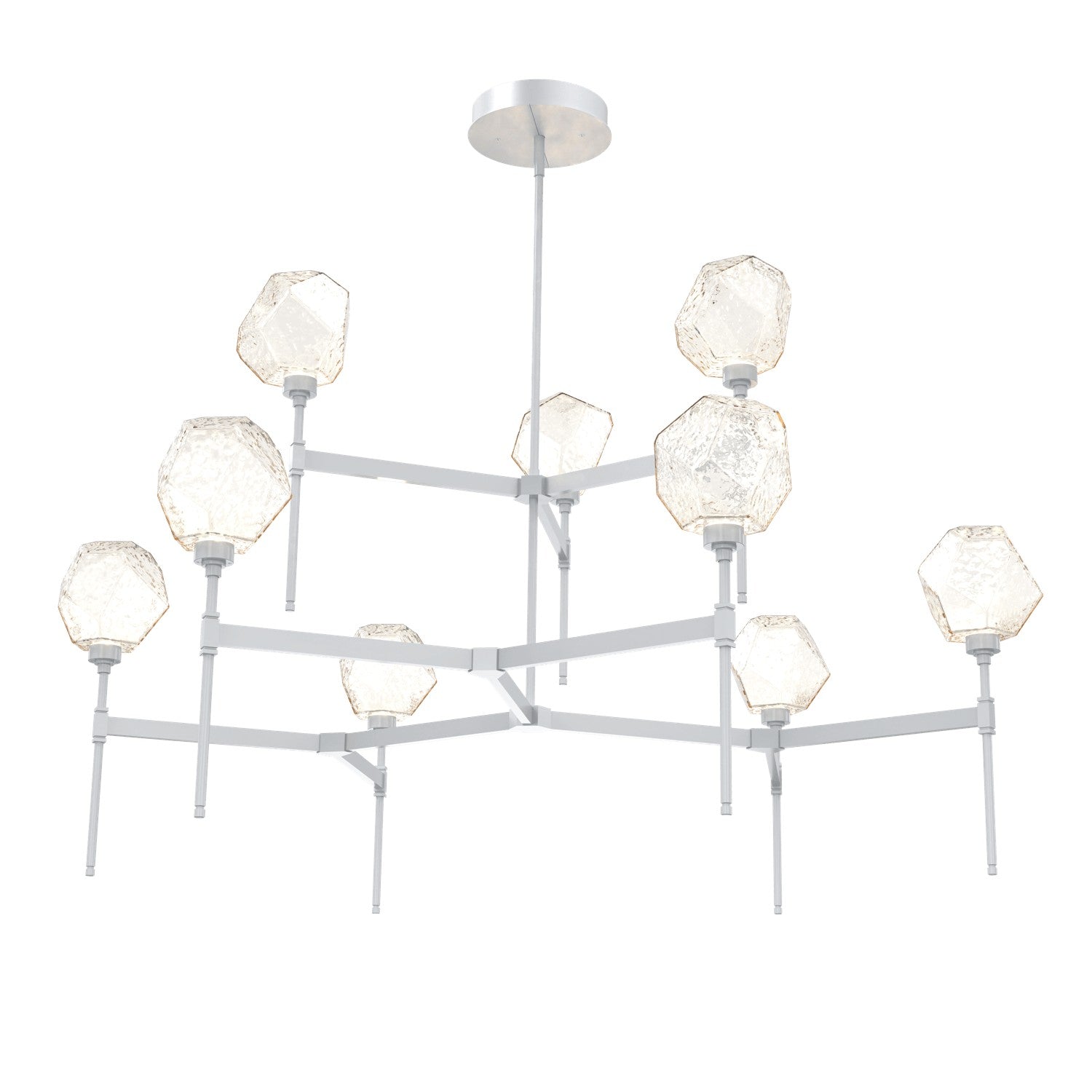 Hammerton Studio - CHB0039-55-CS-A-001-L1 - LED Chandelier - Gem - Classic Silver