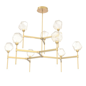 Hammerton Studio - CHB0039-55-GB-A-001-L1 - LED Chandelier - Gem - Gilded Brass