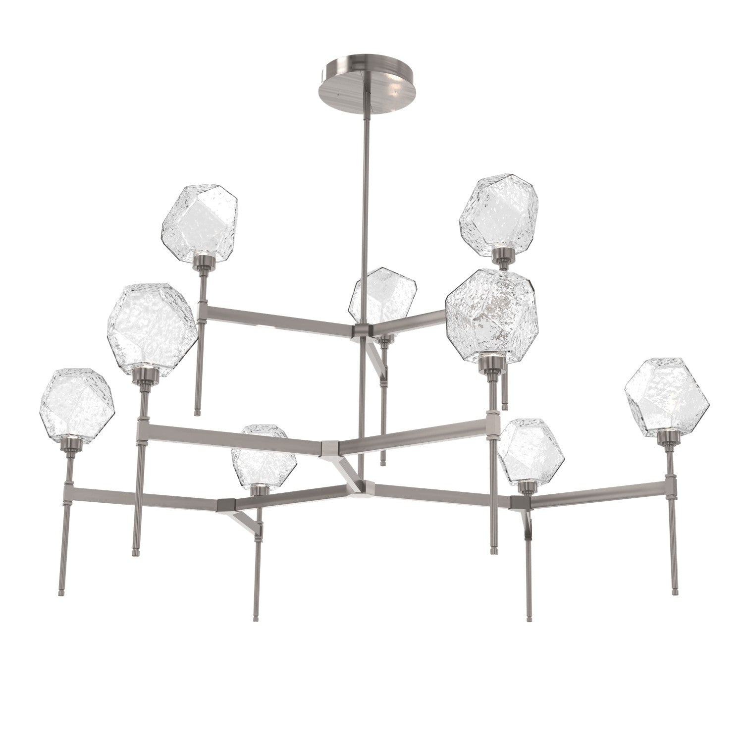 Hammerton Studio - CHB0039-55-GM-C-001-L1 - LED Chandelier - Gem - Gunmetal