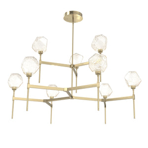 Hammerton Studio - CHB0039-55-HB-A-001-L3 - LED Chandelier - Gem - Heritage Brass