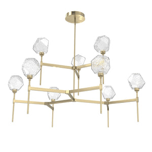 Hammerton Studio - CHB0039-55-HB-C-001-L3 - LED Chandelier - Gem - Heritage Brass