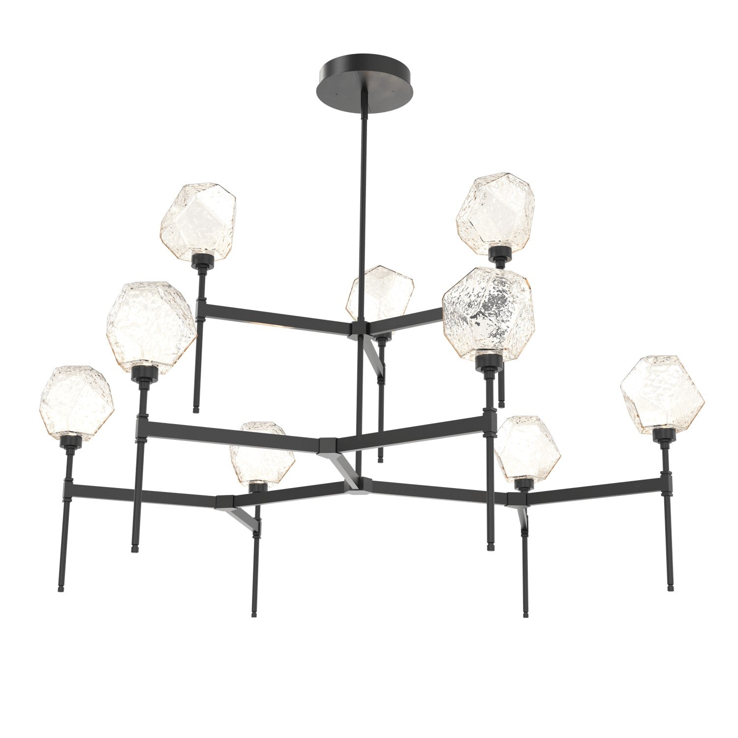 Hammerton Studio - CHB0039-55-MB-A-001-L1 - LED Chandelier - Gem - Matte Black