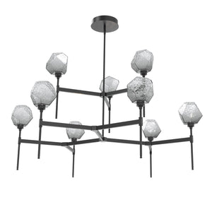 Hammerton Studio - CHB0039-55-MB-S-001-L1 - LED Chandelier - Gem - Matte Black