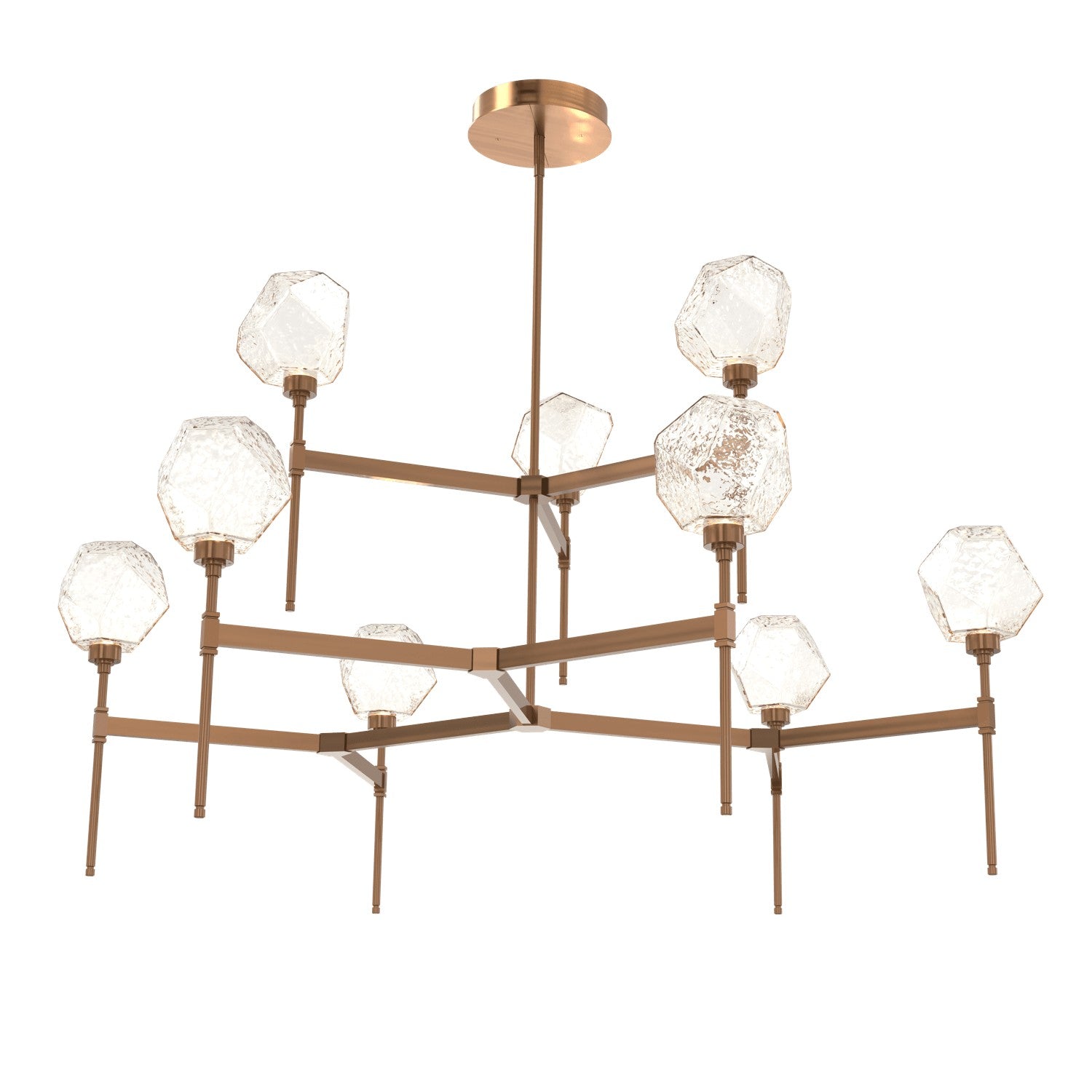 Hammerton Studio - CHB0039-55-RB-A-001-L1 - LED Chandelier - Gem - Oil Rubbed Bronze