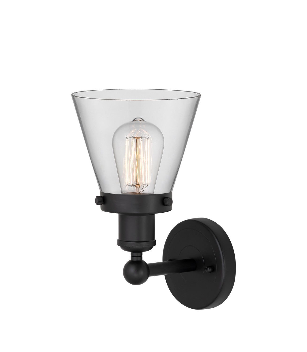 Innovations - 616-1W-BK-G62 - One Light Wall Sconce - Edison - Matte Black