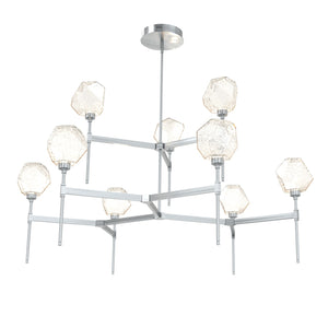 Hammerton Studio - CHB0039-55-SN-A-001-L1 - LED Chandelier - Gem - Satin Nickel