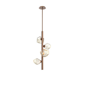 Hammerton Studio - CHB0039-T4-BB-A-001-L1 - LED Lantern - Gem - Burnished Bronze