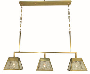 Framburg - 5899 BR - Three Light Island Chandelier - Avery - Brushed Brass