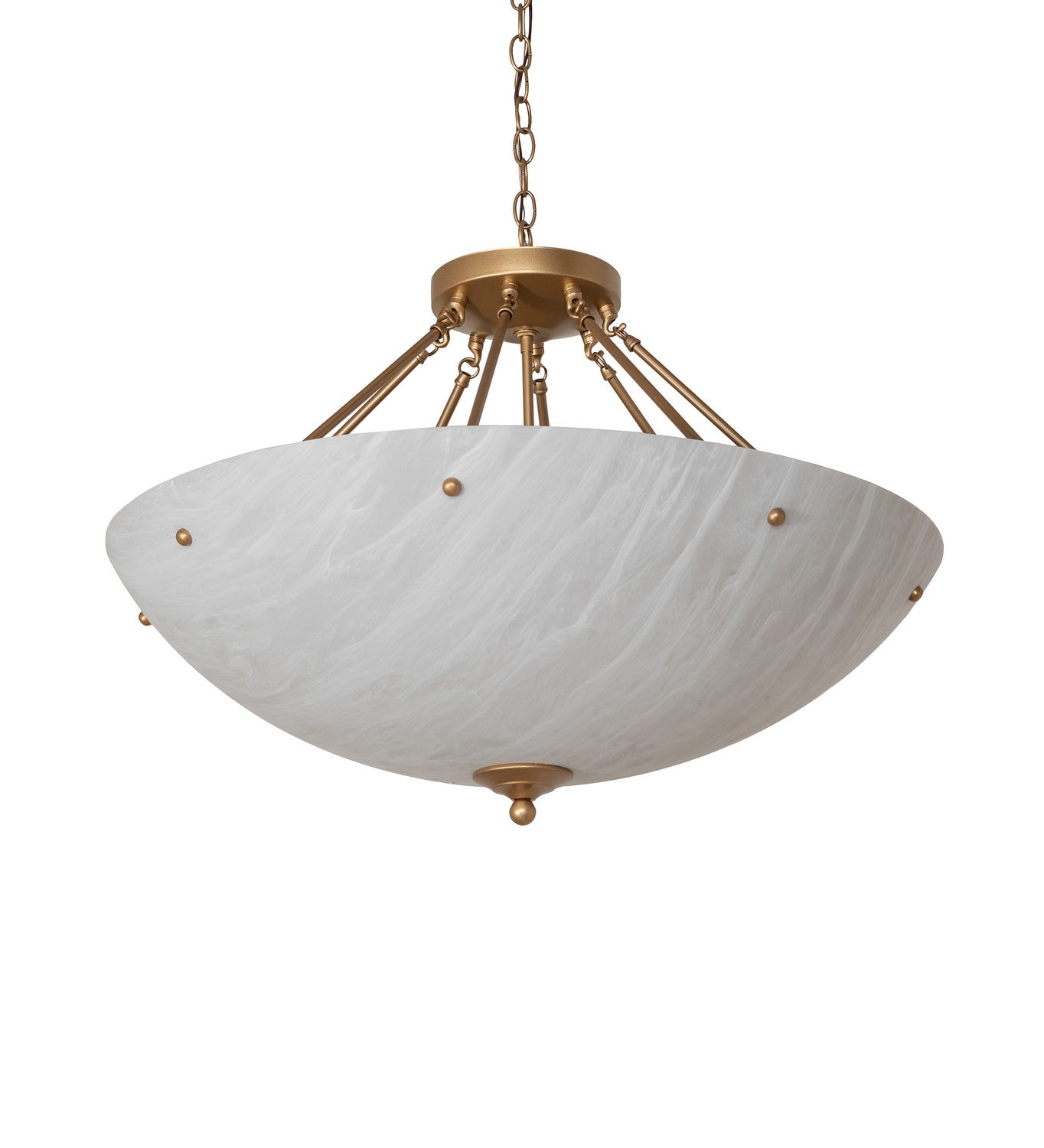 Meyda Tiffany - 269646 - Eight Light Pendant - Madison - Gold Metallic