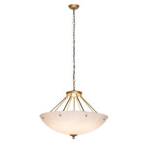 Meyda Tiffany - 269646 - Eight Light Pendant - Madison - Gold Metallic