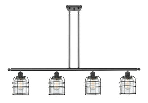 Innovations - 916-4I-BK-G52-CE - LED Island Pendant - Ballston Urban - Matte Black