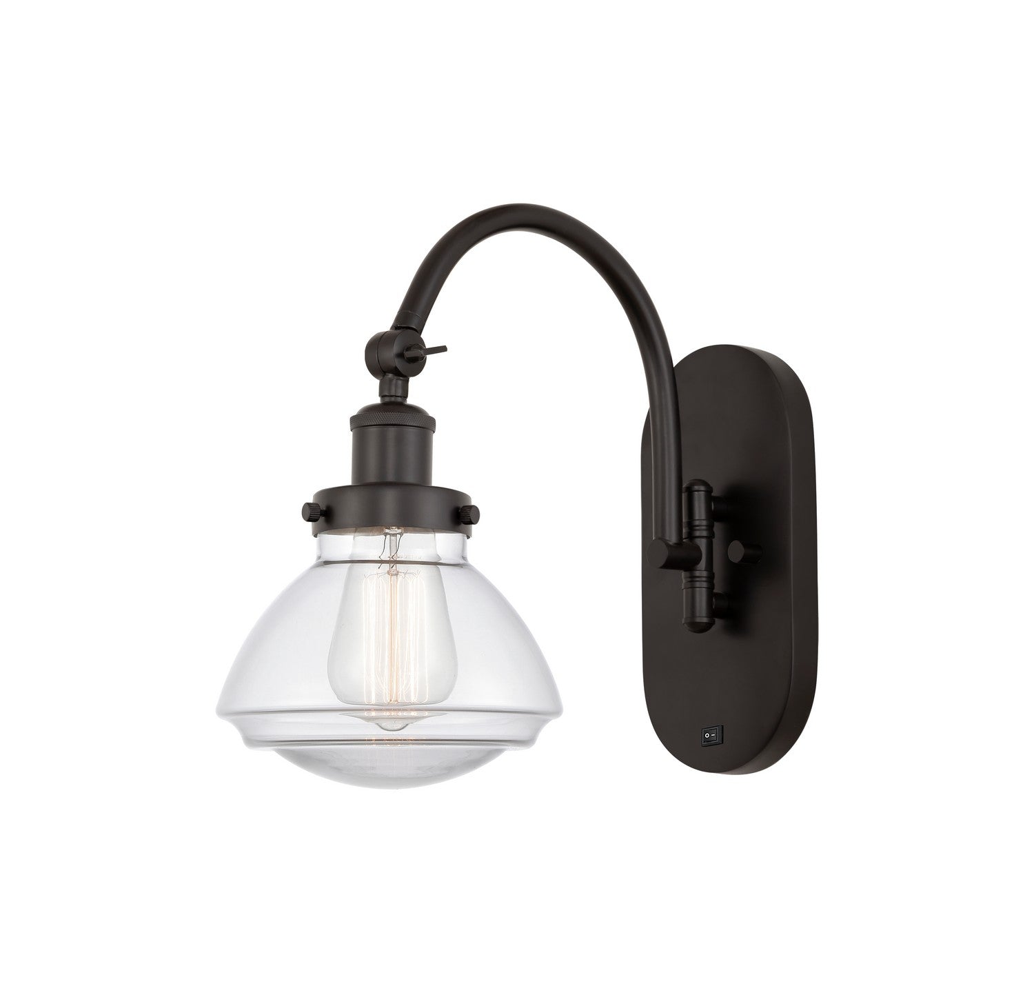 Innovations - 918-1W-OB-G322 - One Light Wall Sconce - Franklin Restoration - Oil Rubbed Bronze