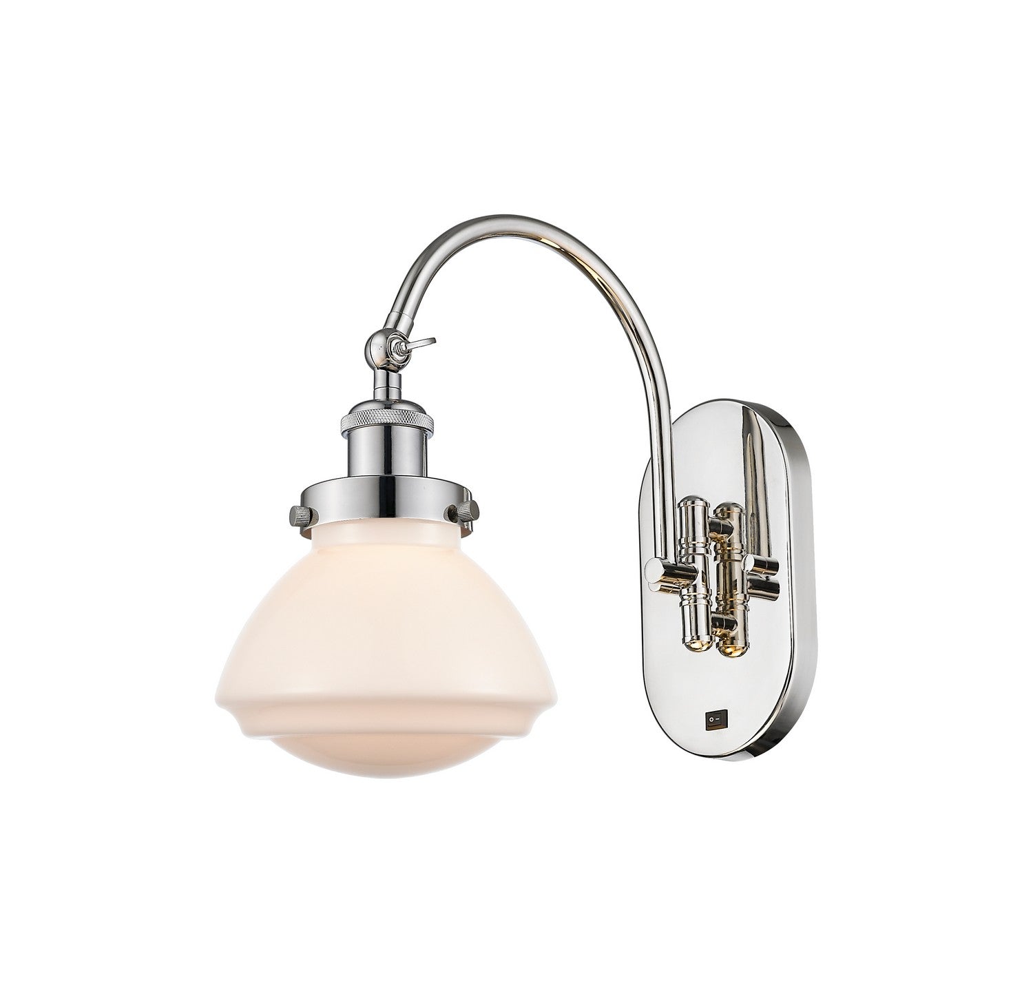 Innovations - 918-1W-PN-G321 - One Light Wall Sconce - Franklin Restoration - Polished Nickel