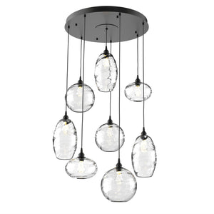 Hammerton Studio - CHB0048-08-MB-OC-C01-E2 - Eight Light Pendant - Misto - Matte Black