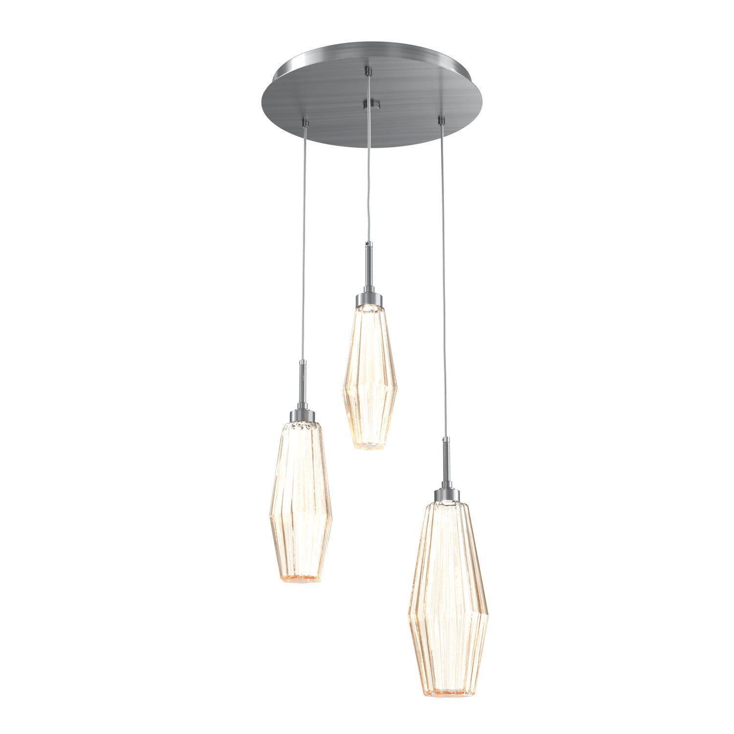 Hammerton Studio - CHB0049-03-GM-RA-C01-L1 - LED Pendant - Aalto - Gunmetal