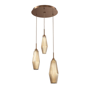 Hammerton Studio - CHB0049-03-RB-RB-C01-L3 - LED Pendant - Aalto - Oil Rubbed Bronze